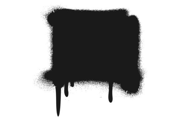 Download Ink Spot with Dripping Black Liquid. Squ - Ink Collection