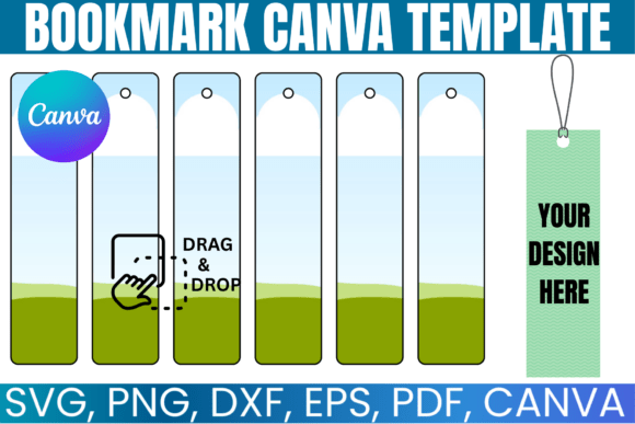 Download Bookmark Template, Custom Bookmark - Premium Resources