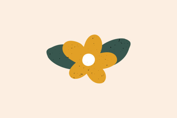 Download Abstract Flowers &amp; Leaves Modern Shapes - Modern Collection