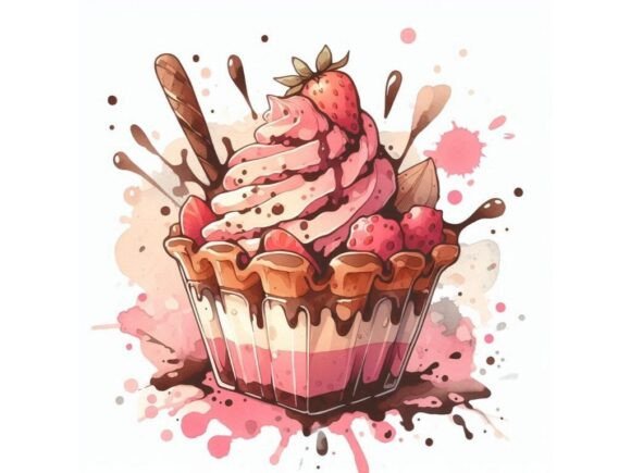 Download Inkblot-style Dessert, Abstract Splashes - Ink Collection