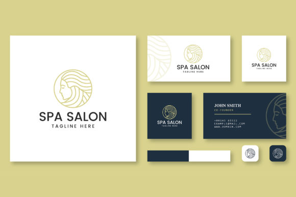 Download Beauty Logo with Business Card Template - Template Collection